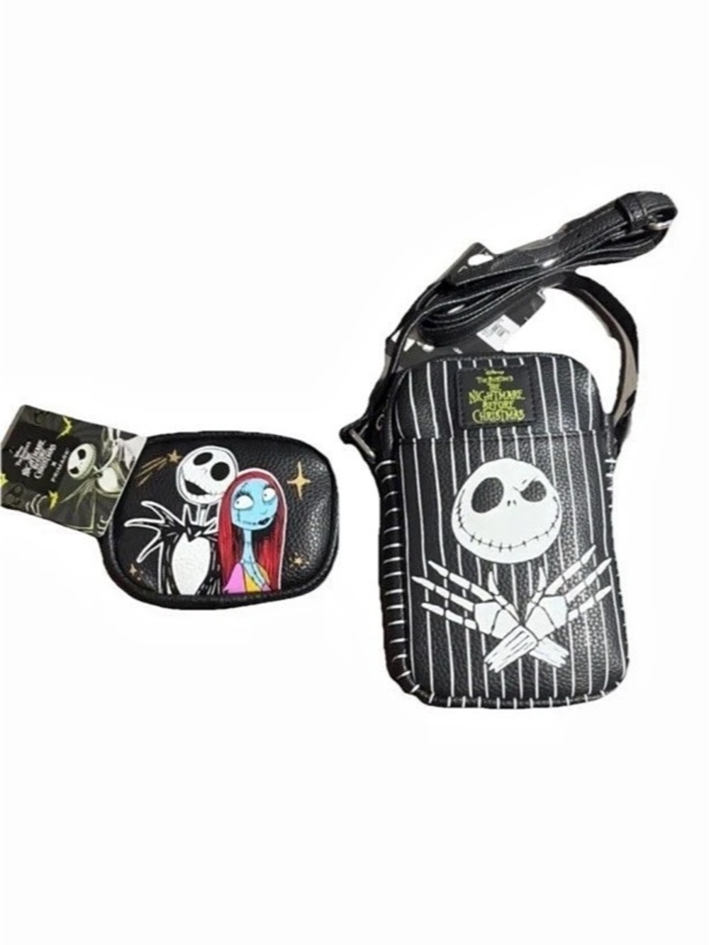 NWT Nightmare Before Christmas Crossbody Bag And Coin Purse New